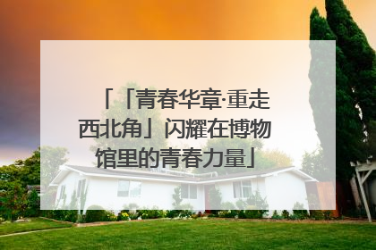 「青春华章·重走西北角」闪耀在博物馆里的青春力量