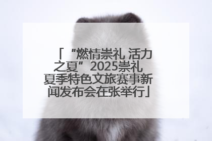 “燃情崇礼 活力之夏”2025崇礼夏季特色文旅赛事新闻发布会在张举行
