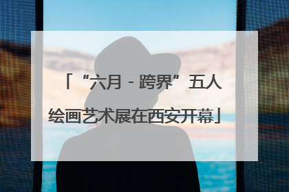 “六月 - 跨界”五人绘画艺术展在西安开幕