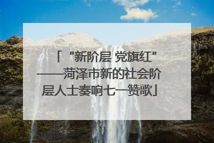 “新阶层 党旗红”——菏泽市新的社会阶层人士奏响七一赞歌