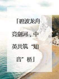 碧波龙舟竞剑河，中英共筑“知音”桥