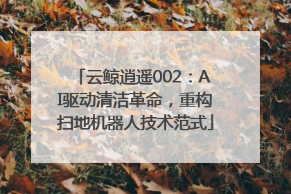 云鲸逍遥002：AI驱动清洁革命，重构扫地机器人技术范式