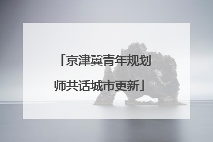 京津冀青年规划师共话城市更新