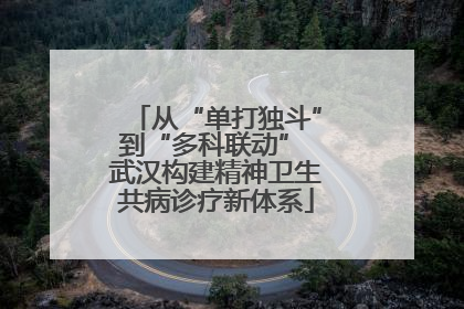 从“单打独斗”到“多科联动” 武汉构建精神卫生共病诊疗新体系