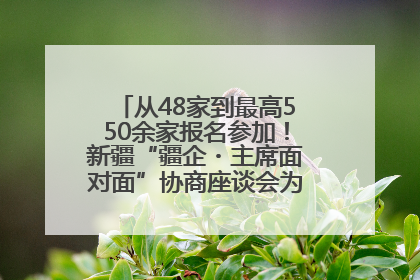 从48家到最高550余家报名参加！新疆“疆企・主席面对面”协商座谈会为何如此受欢迎？