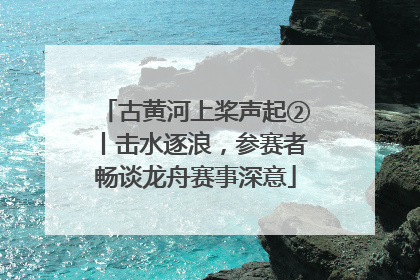 古黄河上桨声起②丨击水逐浪，参赛者畅谈龙舟赛事深意