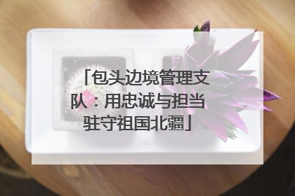 包头边境管理支队：用忠诚与担当驻守祖国北疆