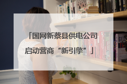 国网新蔡县供电公司启动营商“新引擎”