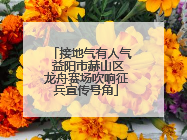 接地气有人气 益阳市赫山区龙舟赛场吹响征兵宣传号角