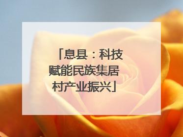息县：科技赋能民族集居村产业振兴