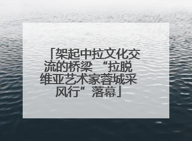 架起中拉文化交流的桥梁 “拉脱维亚艺术家蓉城采风行”落幕
