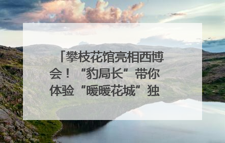 攀枝花馆亮相西博会！“豹局长”带你体验“暖暖花城”独特魅力｜西博视界