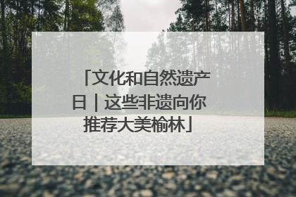 文化和自然遗产日｜这些非遗向你推荐大美榆林