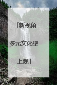 新视角 多元文化壁上观