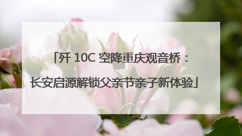 歼 10C 空降重庆观音桥：长安启源解锁父亲节亲子新体验