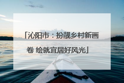 沁阳市：扮靓乡村新画卷 绘就宜居好风光
