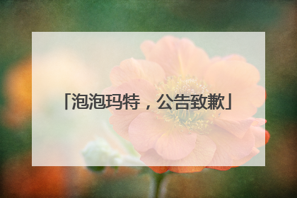泡泡玛特，公告致歉