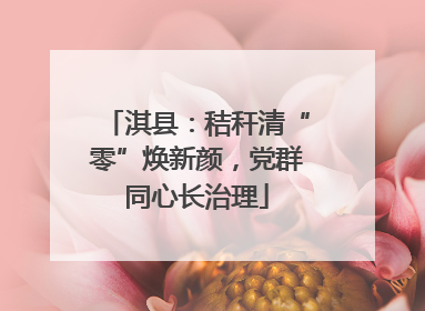 淇县：秸秆清“零”焕新颜，党群同心长治理