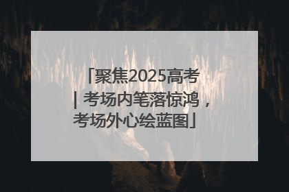 聚焦2025高考｜考场内笔落惊鸿，考场外心绘蓝图