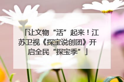 让文物“活”起来！江苏卫视《探宝说创团》开启全民“探宝季”