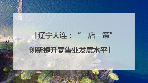 辽宁大连：“一店一策”创新提升零售业发展水平