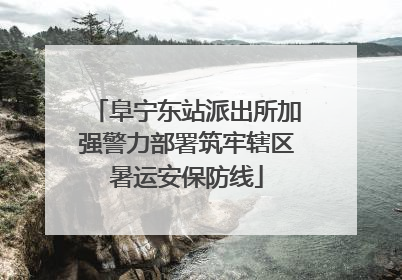 阜宁东站派出所加强警力部署筑牢辖区暑运安保防线