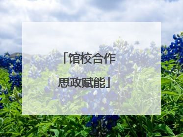 馆校合作 思政赋能